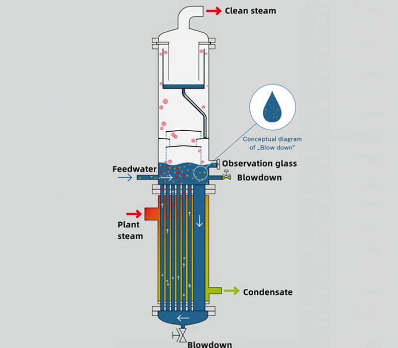 clean steam generation CSG-T Process